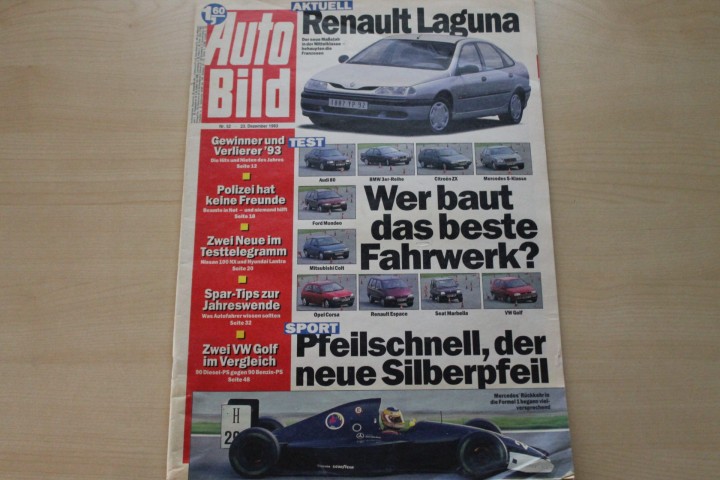 Deckblatt Auto Bild (52/1993)